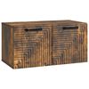 vidaXL V&aelig;gh&aelig;ngt TV-skab R&oslash;get eg 59,5 x 31 x 30 cm Konstrueret tr&aelig;