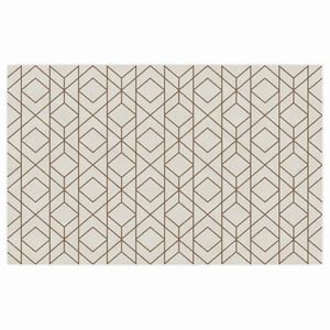 vidaXL gulvt&aelig;ppe 190x300 cm inde/ude skridsikkert kort luv flerfarvet