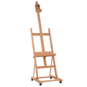 vidaXL staffeli 55x53,5x178 cm massivt b&oslash;getr&aelig;