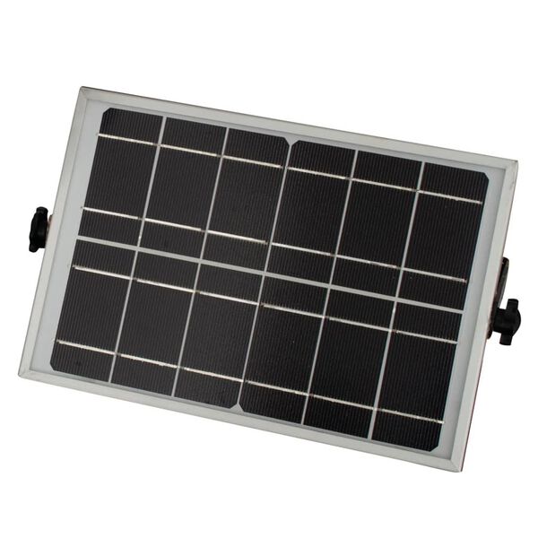Eurotrail solpanel til camping 25,5x16x10 cm sort