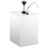 vidaXL saucedispenser 3,5 l rustfrit st&aring;l