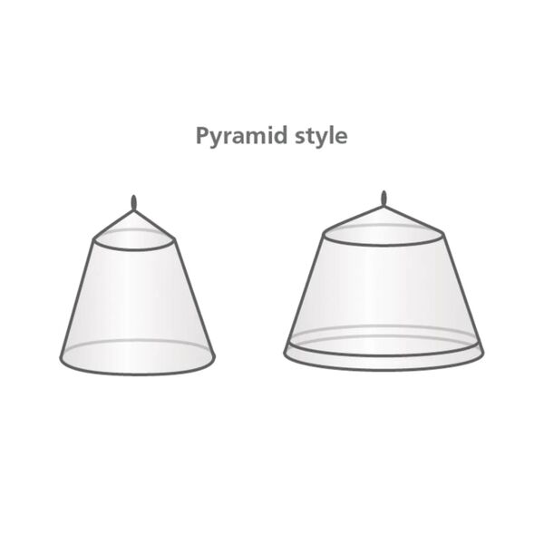 Travelsafe myggenet pyramidefacon 2 personer