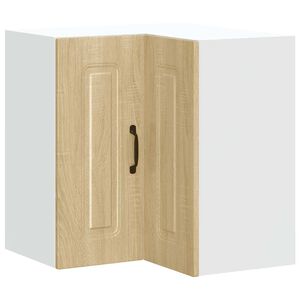 vidaXL k&oslash;kken v&aelig;g hj&oslash;rneskab Kalmar konstrueret tr&aelig; sonoma-eg