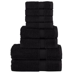 vidaXL h&aring;ndkl&aelig;der 8 stk. Premium SOLUND 600 g/m2 sort