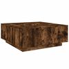 vidaXL sofabord 100x100x40 cm konstrueret tr&aelig; r&oslash;get egetr&aelig;sfarve