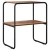 vidaXL Konsolbord Gammelt tr&aelig; 60 x 42,5 x 70 cm Konstrueret tr&aelig;