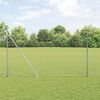 vidaXL Hegnspæl Sølv 50 x 1,5 m (50 mm net) Stål