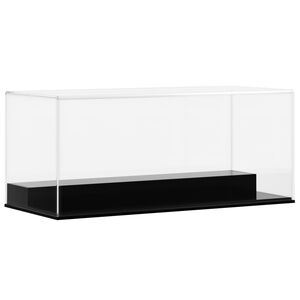 vidaXL montre 19,5x8,5x8,5 cm akryl transparent