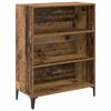 vidaXL Highboard Gammelt tr&aelig; 69,5 x 34 x 180 cm Konstrueret tr&aelig;