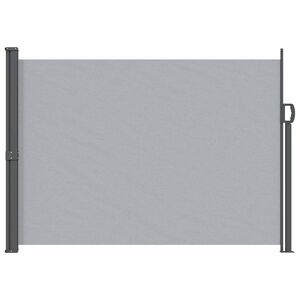 vidaXL Udtr&aelig;kkeligt side-markise 100% polyester jern st&aring;l