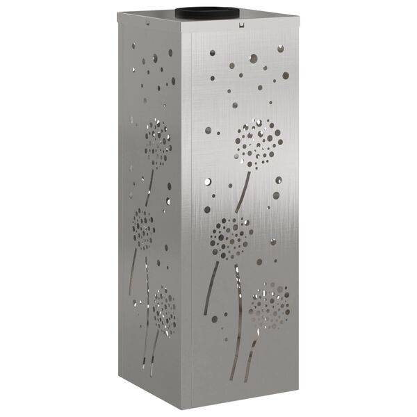 vidaXL Solar LED sti lys 2 pcs Rustfrit st&aring;l Rustfrit st&aring;l