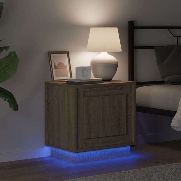 vidaXL Natskab Sonoma eg 44 x 34,5 x 45 cm Konstrueret tr&aelig;