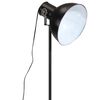 vidaXL gulvlampe 61x61x90/150 cm 25 W E27 sort