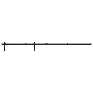 vidaXL mini-skydel&aring;ges&aelig;t til skabe kulstofst&aring;l 183 cm