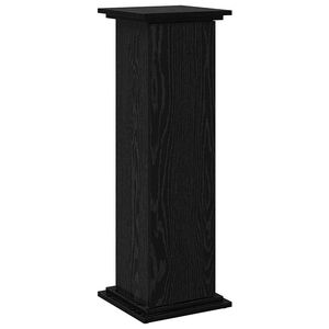 vidaXL Displaystander med d&oslash;r Sort eg 31 x 30 x 90 cm Konstrueret tr&aelig;