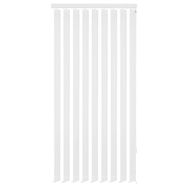 vidaXL lamelgardiner hvidt stof 150x250 cm