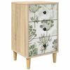 vidaXL Natskab GOTHA Sonoma-eg 36 x 33 x 60 cm Konstrueret tr&aelig;
