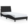 vidaXL sengeramme uden madras Hanko 80x200 cm fl&oslash;jl sort