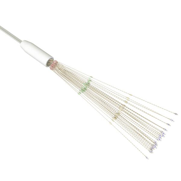 vidaXL udend&oslash;rslys fyrv&aelig;rkeridesign 4 stk. 20 cm 560 LED'er flerfarvet