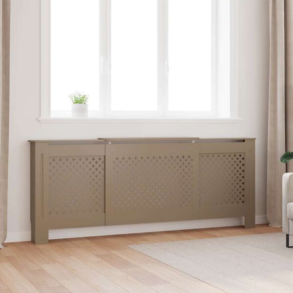 vidaXL radiatorskjuler 205 cm MDF