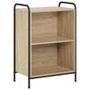 vidaXL Bogskab 55,5 x 33 x 174 cm Konstrueret tr&aelig; Sonoma-eg