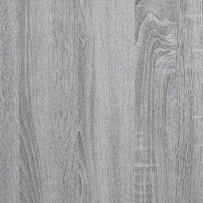 vidaXL skoreol 60x21x163,5 cm konstrueret træ grå sonoma-eg