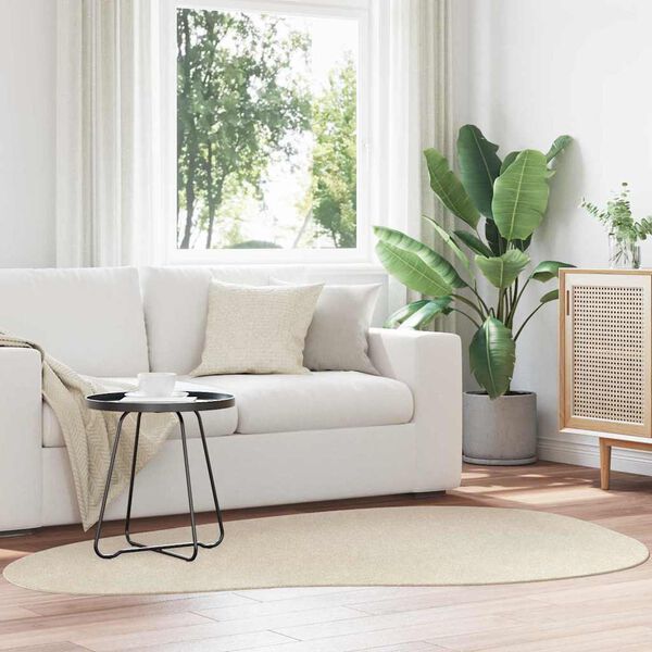 vidaXL Omr&aring;det&aelig;pper HUARTE Beige 140 x 200 cm Polyester