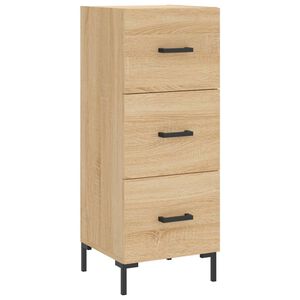 vidaXL sk&aelig;nk 34,5x34x90 cm konstrueret tr&aelig; sonoma-eg