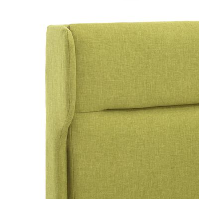 vidaXL sengestel 160x200 cm stof grøn