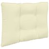 vidaXL Udend&oslash;rs Sofa Pude 2 pcs Creme Polyester