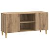 vidaXL TV-skab Artisan-eg 102 x 34,5 x 50 cm Konstrueret tr&aelig;