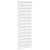 vidaXL zebragardin hvid 80x200 cm stofbredde 75,9 cm polyester