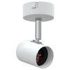 vidaXL Loftsspot med spotlights Hvid 6,5 x 6 x 11,5 cm Metal