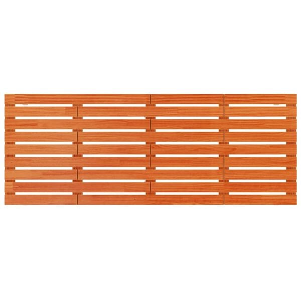 vidaXL sengegavl 166x3x63 cm massivt fyrretr&aelig;