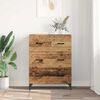 vidaXL Sideboard Gammelt tr&aelig; 69,5 x 34 x 90 cm Ingeni&oslash;rt tr&aelig; og jern