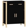 vidaXL sk&aelig;nk 62x38x75 cm konstrueret tr&aelig; sort