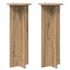 vidaXL Planteholder 2 pcs Artisan-eg &Oslash;40 x 100 cm Konstrueret tr&aelig;