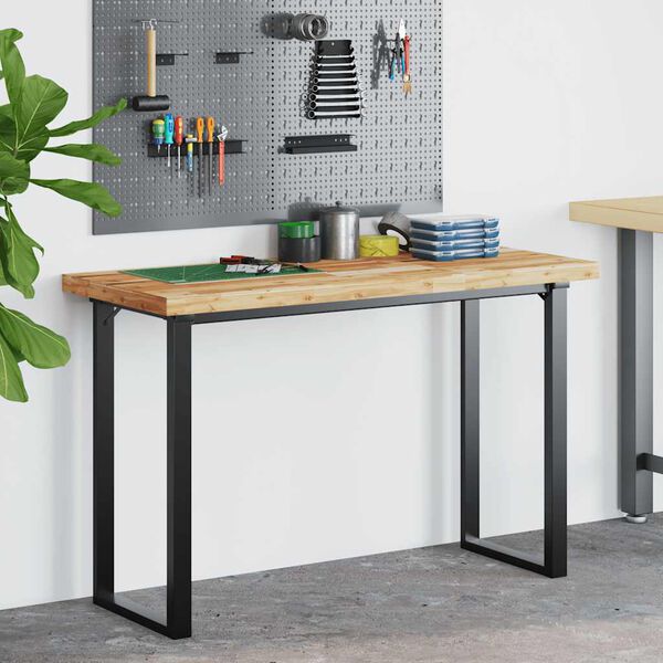 vidaXL skrivebordsplade 120x60x4 cm oliebehandlet massivt akacietr&aelig;