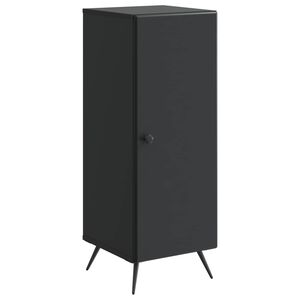 vidaXL Sideboard Sort 33 x 34,5 x 90 cm Konstrueret tr&aelig;