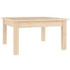 vidaXL sofabord 55x55x30 cm massivt fyrretr&aelig;