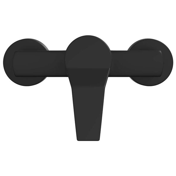 vidaXL Bruser Mixer Vandhane Sort G 1 / 2 tommer Messing