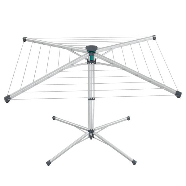 Leifheit roterende tørrestativ LinoPop-Up 140 med overtræk
