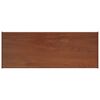 vidaXL Vindueskarm Brun tr&aelig; 80 x 30 x 4,5 cm PVC