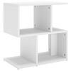 vidaXL sengebord 50x30x51,5 cm konstrueret tr&aelig; hvid