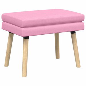 vidaXL Dobbeltlagret b&aelig;nk Lyser&oslash;d 60 x 40 x 46 cm Stof