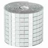 vidaXL Spejl Mosaik Flise Geometrisk 12 stk. S&oslash;lv 100 x 4 cm Glas