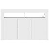 vidaXL Sideboard Hvid 116 x 30 x 75 cm Konstrueret træ