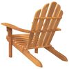 vidaXL Adirondack-havestol 79x95x92 cm massivt teaktr&aelig;