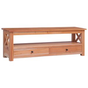 vidaXL tv-skab 120 x 30 x 40 cm massivt mahognitr&aelig;