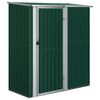 vidaXL haveskur gr&oslash;n 180,5x97x209,5 cm galvaniseret st&aring;l